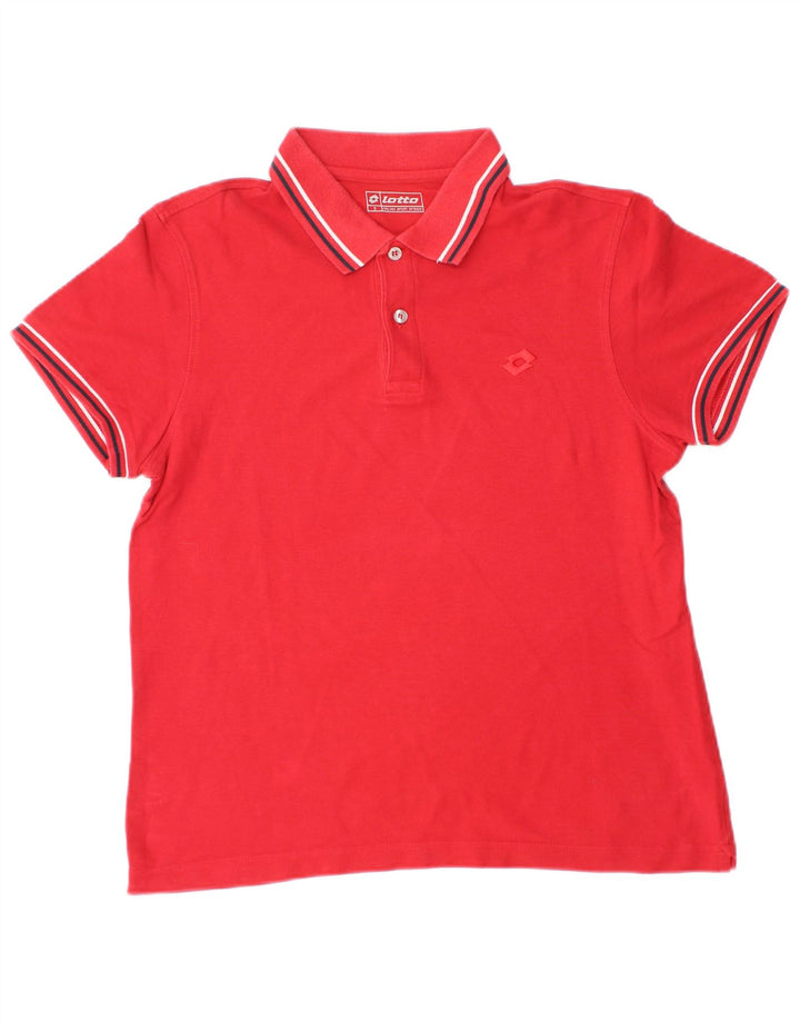 Lotto Herren Poloshirt Small Rot