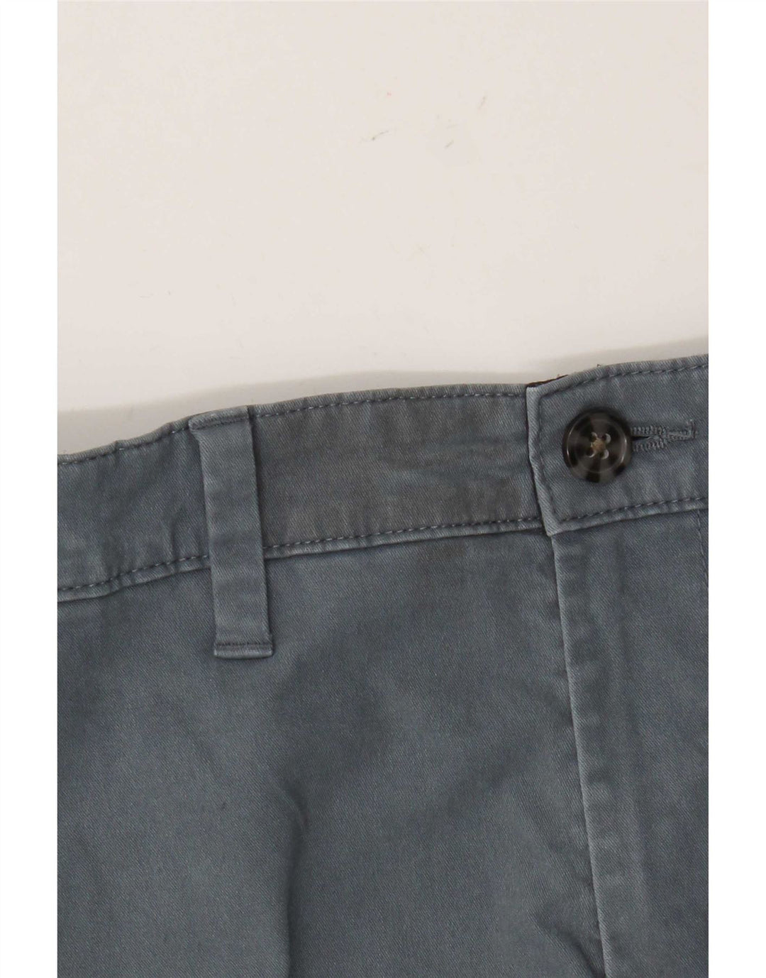 Marks & Spencer Herren Chinoshorts W30 mittelblaue Baumwolle
