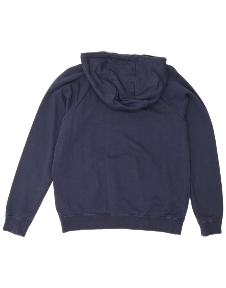 NIKE Herren-Kapuzenpullover, klein, marineblau, Baumwolle