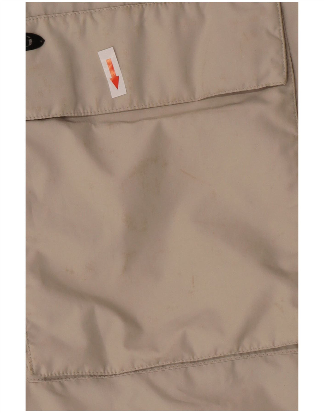 Sergio Tacchini Damen Wattierter Mantel IT 46 Large Beige Polyester