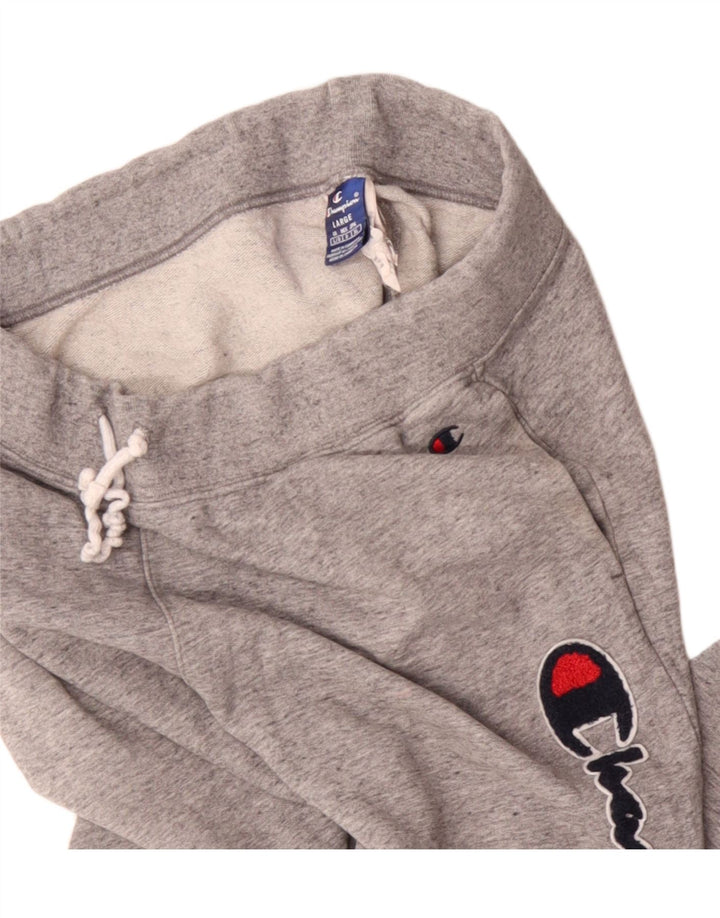 Champion Herren-Trainingshose mit grafischem Muster, große graue gefleckte Baumwolle