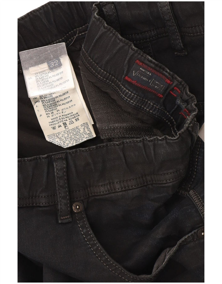 Diesel Damen Jegging-Jeans W32 L31 Marineblaue Baumwolle