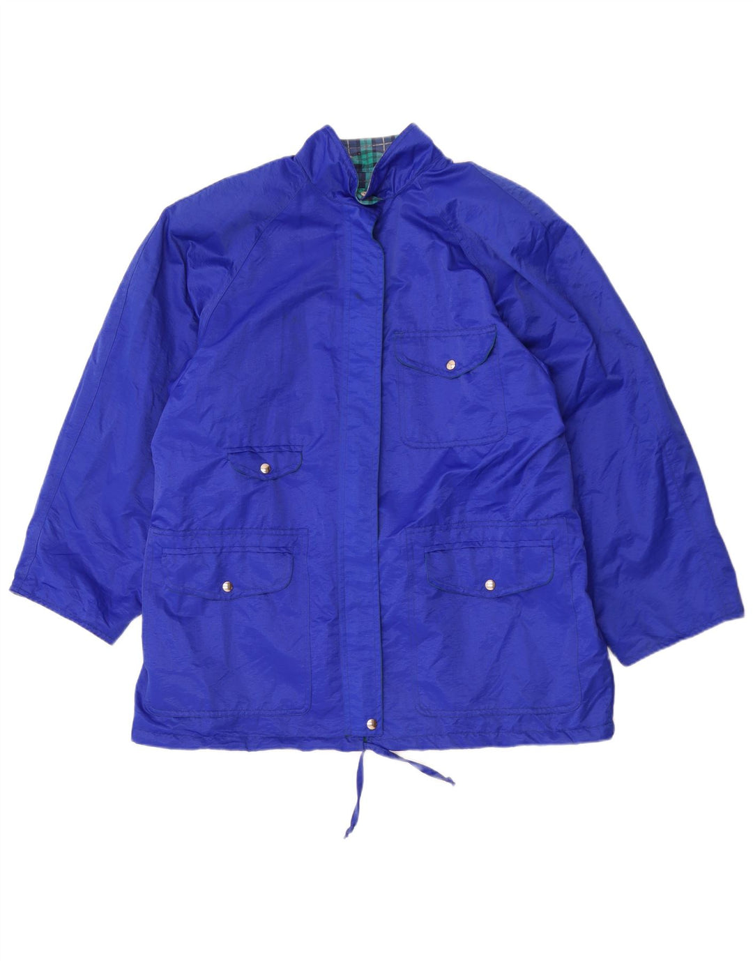 Penny Black Damen Übergroße Utility-Jacke IT 42 Mittelblaues Polyamid