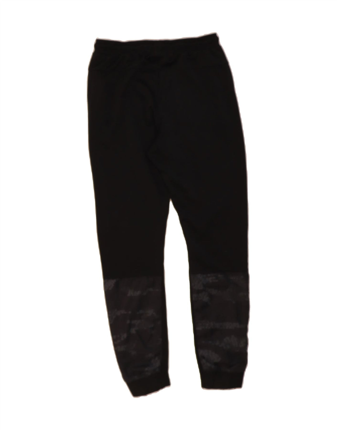NIKE Mens Graphic Tracksuit Trousers Joggers Small  Black Camouflage Vintage Nike and Second-Hand Nike from Messina Hembry 