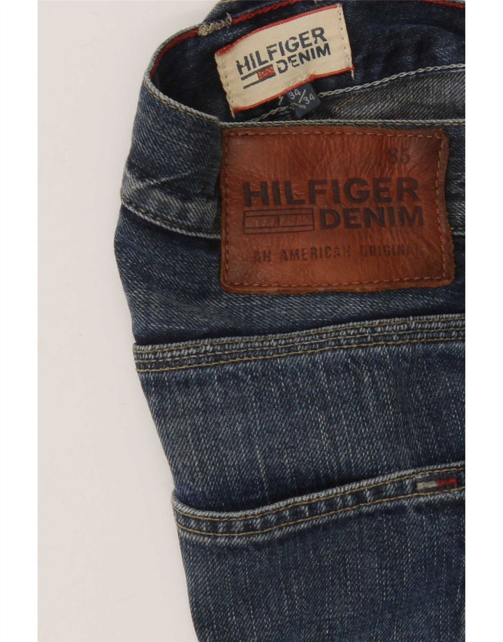 Tommy Hilfiger Herren Straight Jeans W34 L34 Blau