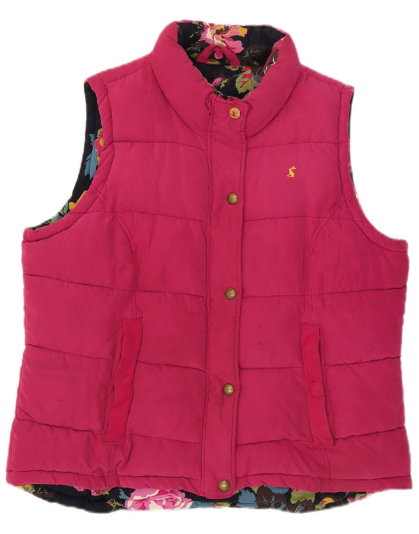 Joules Damen Wattierte Weste UK 14 Large Pink