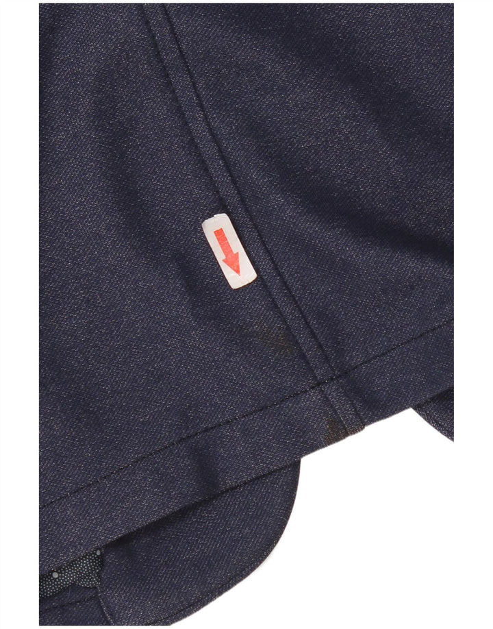 Zara Herren 2-Knopf-Blazerjacke EU 56 XL Marineblau