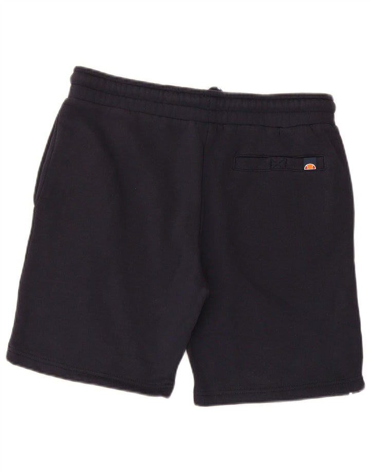 Ellesse Herren-Sportshorts, Größe S, marineblaue Baumwolle