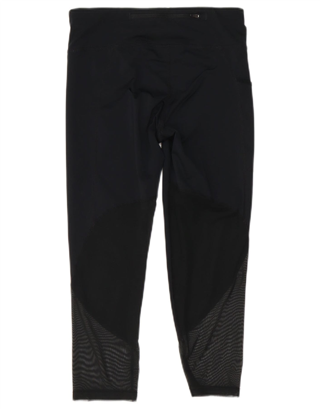 Nike Damen Dri Fit Leggings UK 8 Small Schwarz Geometrisch Polyester
