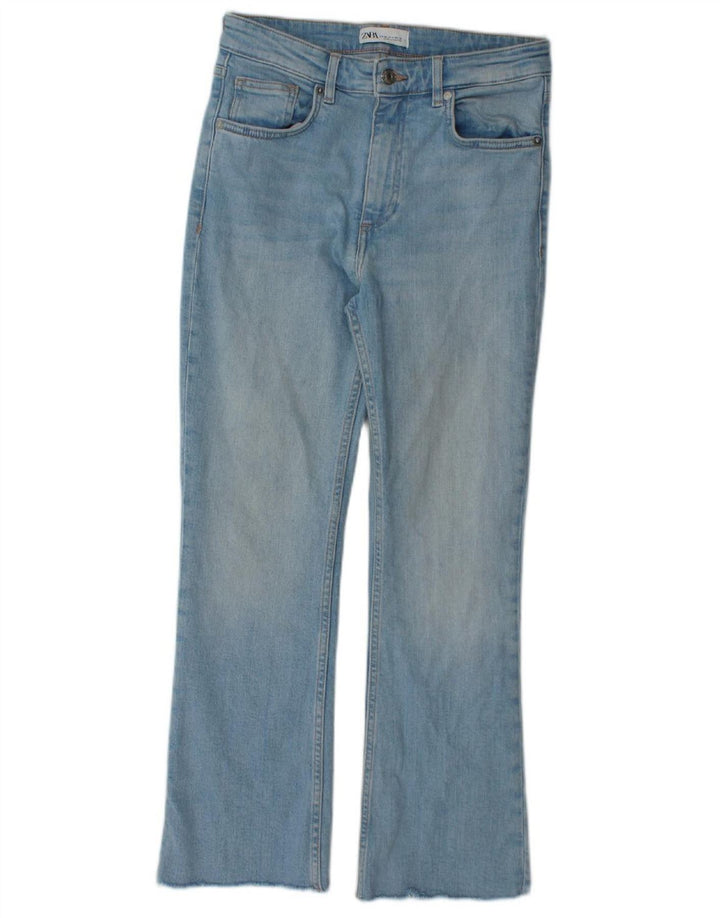 ZARA Womens Straight Jeans EU 36 XS W26 L25 Blue