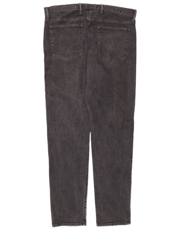 Gap Herren Slim Tapered Jeans W36 L34 Graue Baumwolle