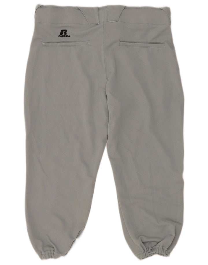 RUSSELL ATHLETIC Herren-Jogger-Caprihose, Größe M, W32, L19, Grau, Polyester