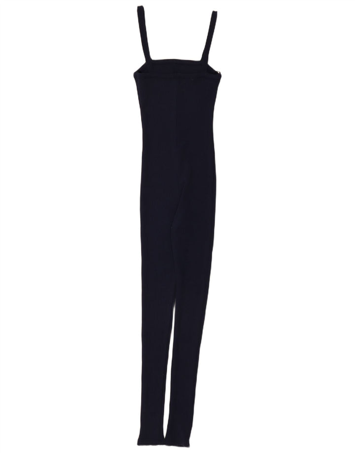 Ärmelloser Overall für Damen von Zara, Gr. 10, Größe S, Marineblau