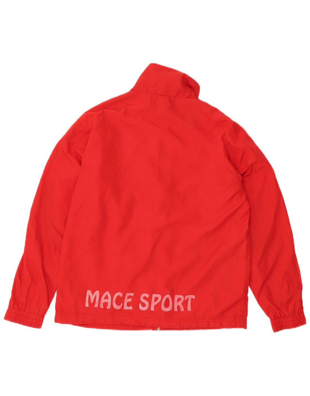 Umbro Herren-Trainingsanzugoberteil mit Grafik, Größe S, Rot, Farbblock-Polyester