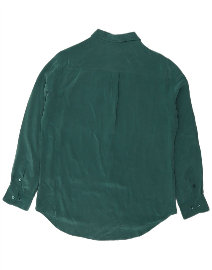 EQUIPMENT Damen-Hemdbluse, UK 16, Größe L, grüne Seide