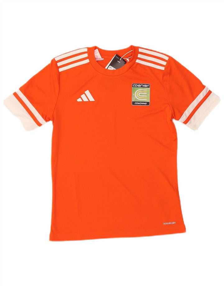 ADIDAS Jungen Aeroready Graphic T-Shirt Top 11–12 Jahre Orange Farbblock