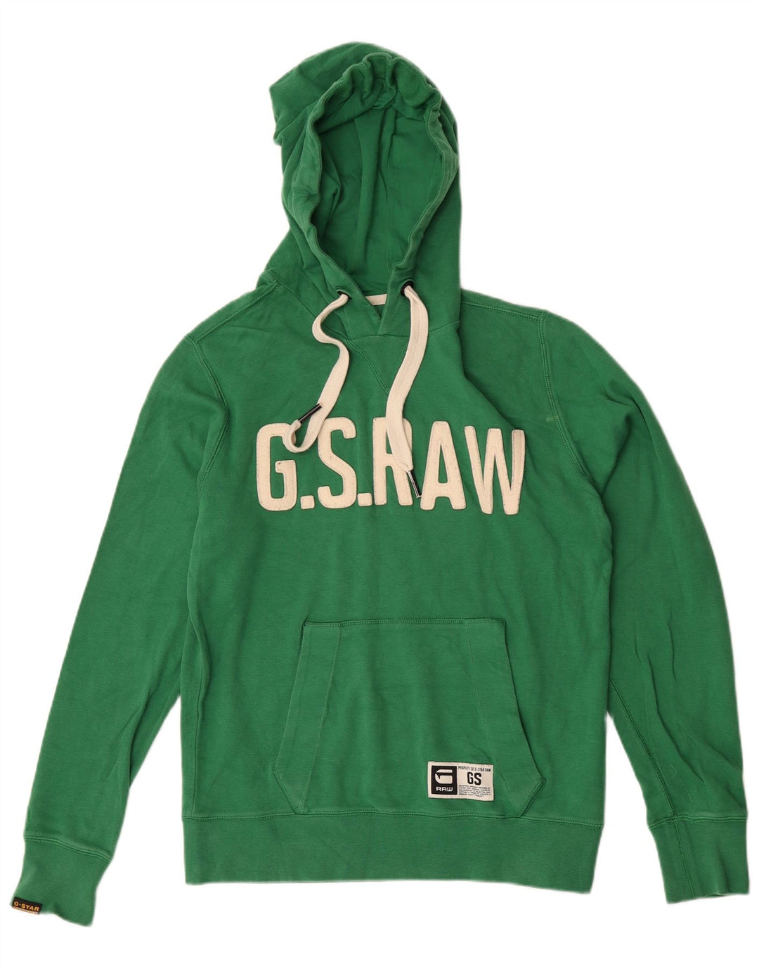 G-Star Herren Graphic Hoodie Pullover Große grüne Baumwolle