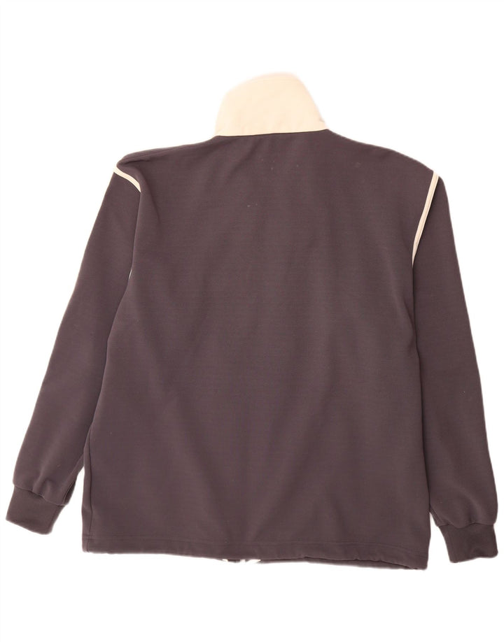 KAPPA Herren-Trainingsanzug-Top-Jacke, großes graues Polyester