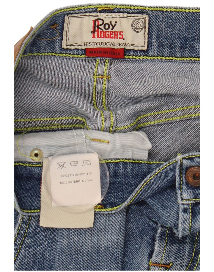 Roy Rogers Herren Slim Jeans W32 L30 Blaue Baumwolle