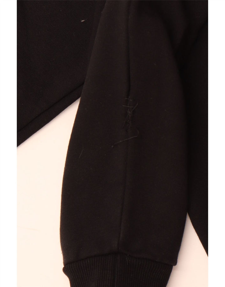 ELLESSE Herren-Sweatshirt mit Grafik, groß, aus schwarzer Baumwolle