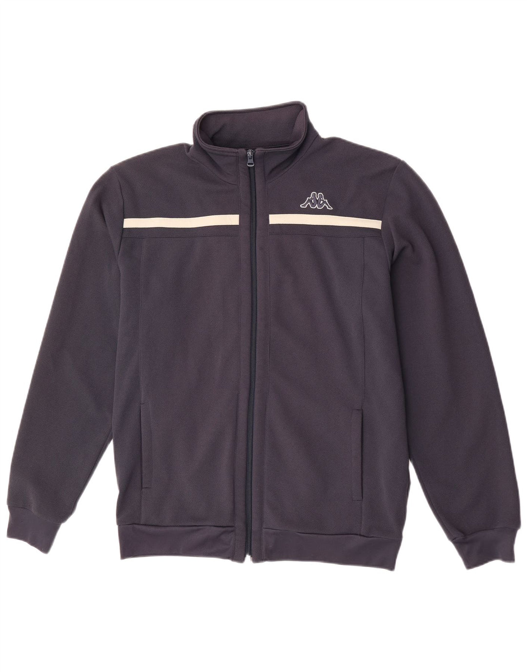 Kappa Herren Trainingsanzug Top Jacke XL Marineblau Polyester