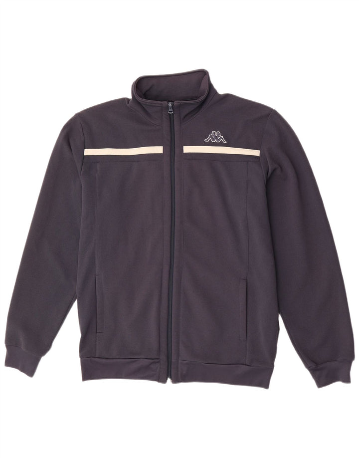 Kappa Herren Trainingsanzug Top Jacke XL Marineblau Polyester