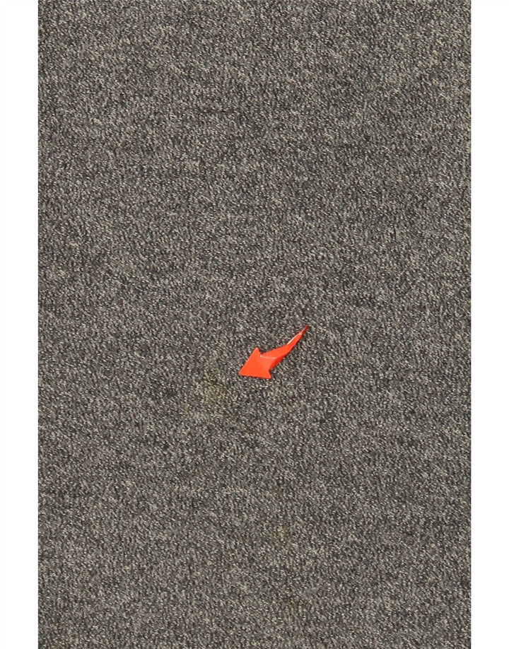 ABERCROMBIE & FITCH Herren-Sweatshirt-Pullover aus mittelgrauer Colourblock-Baumwolle