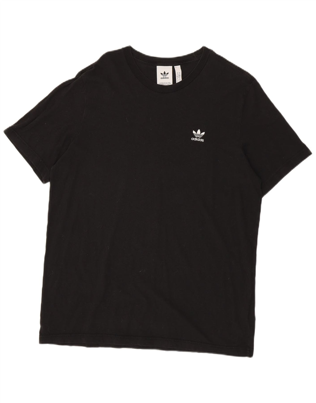 ADIDAS Herren T-Shirt Top Large Schwarz Baumwolle