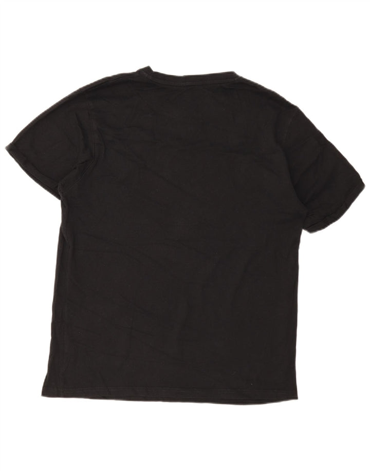 Dickies Herren-T-Shirt mit Grafik, groß, aus schwarzer Baumwolle