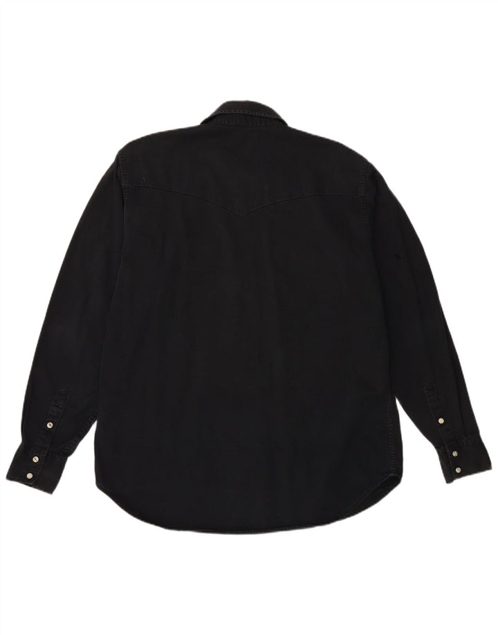 LEE Herren-Jeanshemd, groß, schwarze Baumwolle