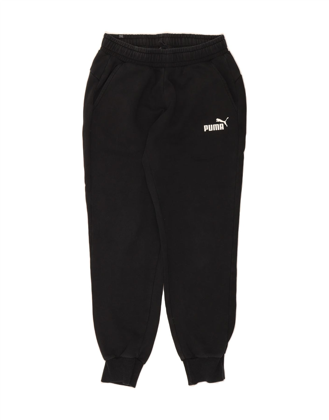 PUMA Mens Tracksuit Trousers Joggers Medium  Black Cotton Vintage Puma and Second-Hand Puma from Messina Hembry 
