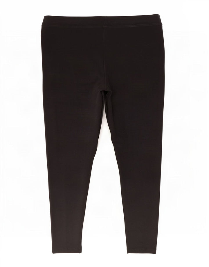 Marks & Spencer Damen Leggings UK 20 2XL Schwarze Baumwolle