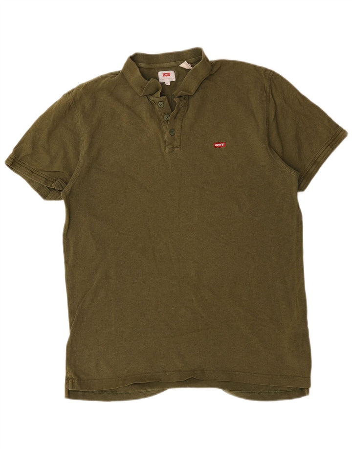 Levi's Herren-Poloshirt, große Khaki-Baumwolle