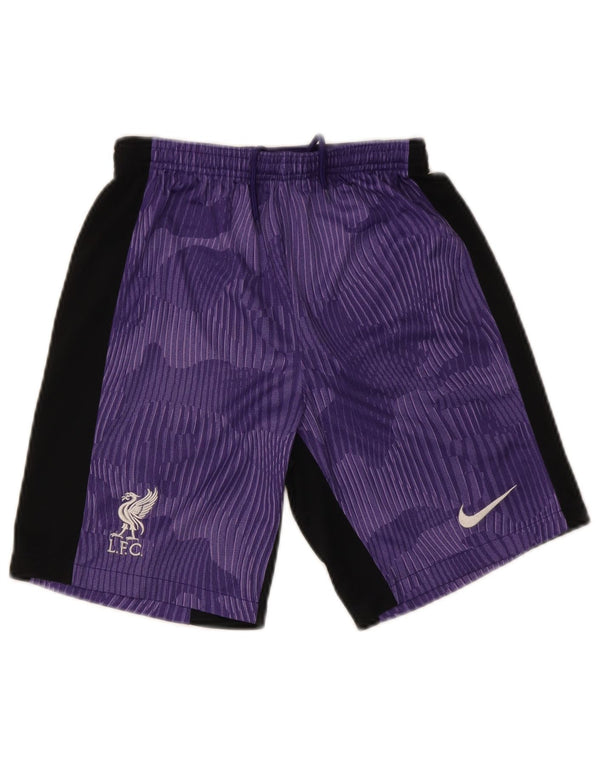 Nike Liverpool Sportshorts für Jungen, 12–13 Jahre, groß, lila, Farbblock