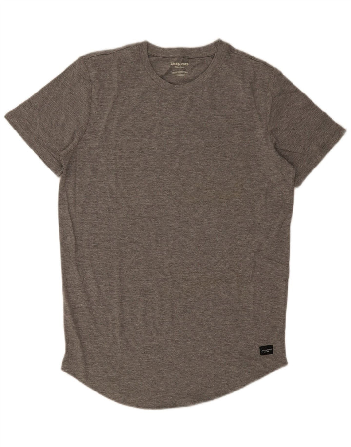 Jack & Jones Herren T-Shirt Top Large Grau Baumwolle