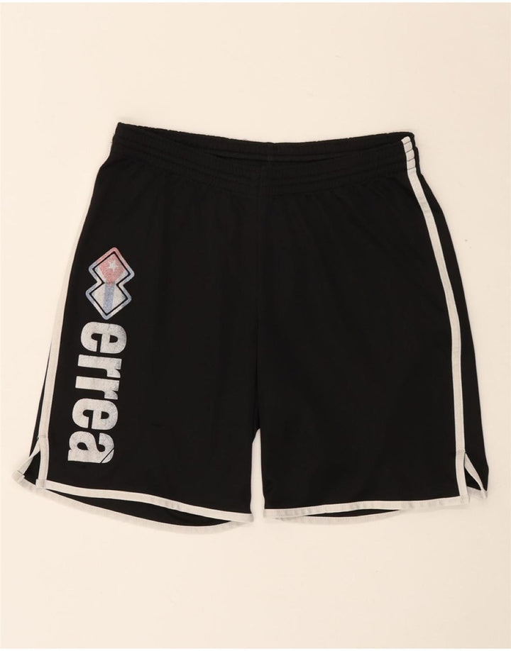 ERREA Herren Graphic Sport Shorts Medium Schwarz