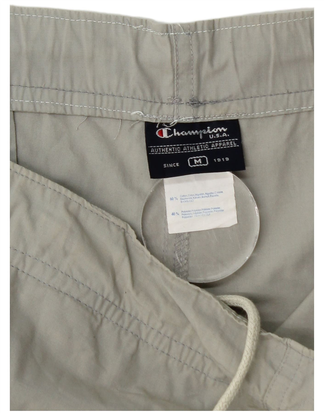 Champion Herren-Chino-Shorts, mittelgroß, W40, graue Baumwolle
