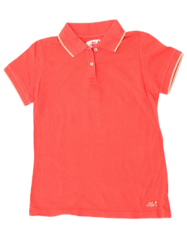 Best Company Damen-Poloshirt, UK 10, Größe S, Rot, Baumwolle