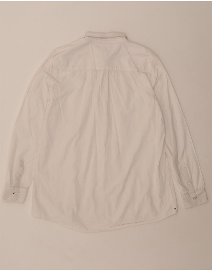 Tommy Hilfiger Damen Pullovershirt UK 16 Large Weiß