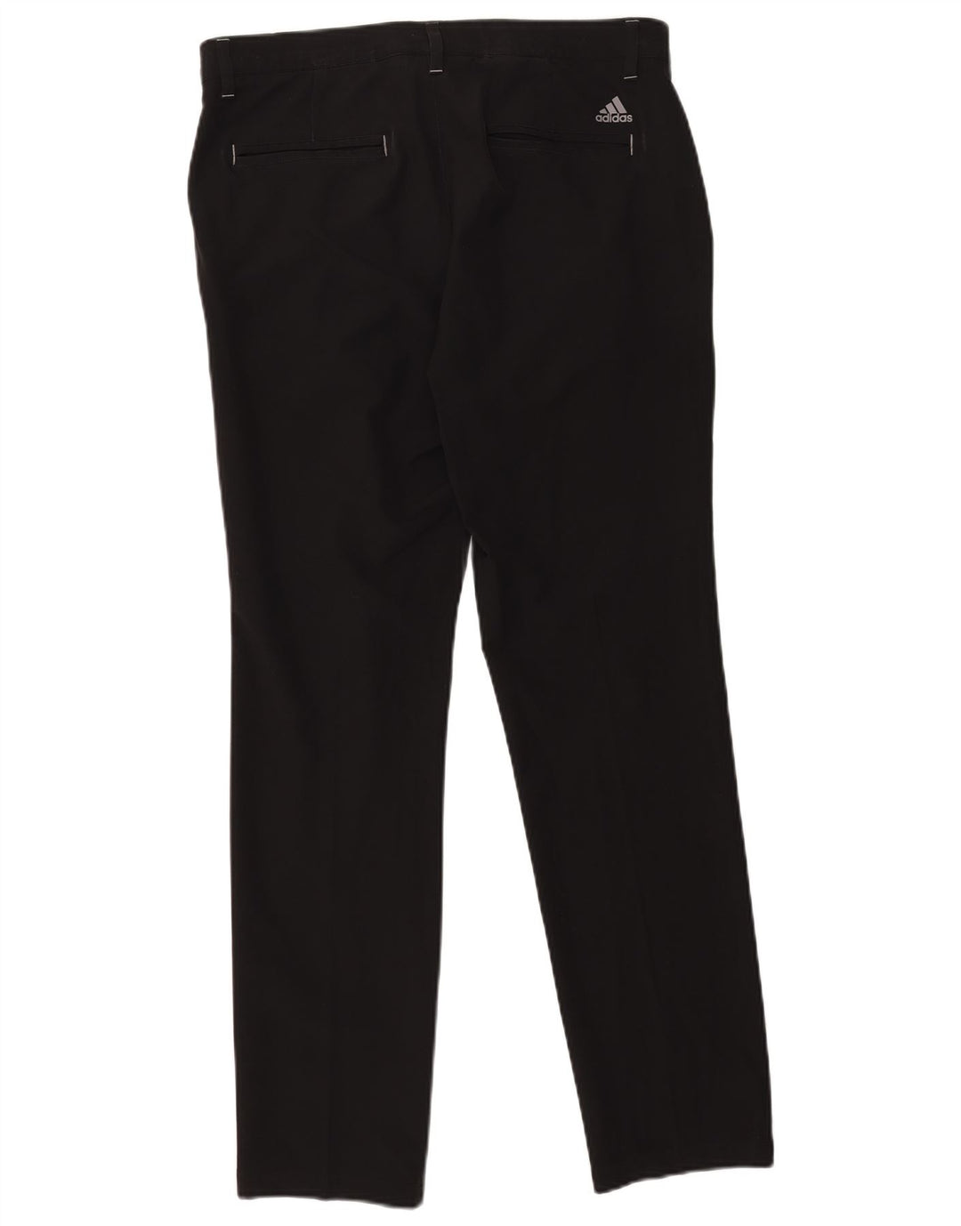 Adidas Herren Straight Chino Hose W32 L32 Schwarz Polyester