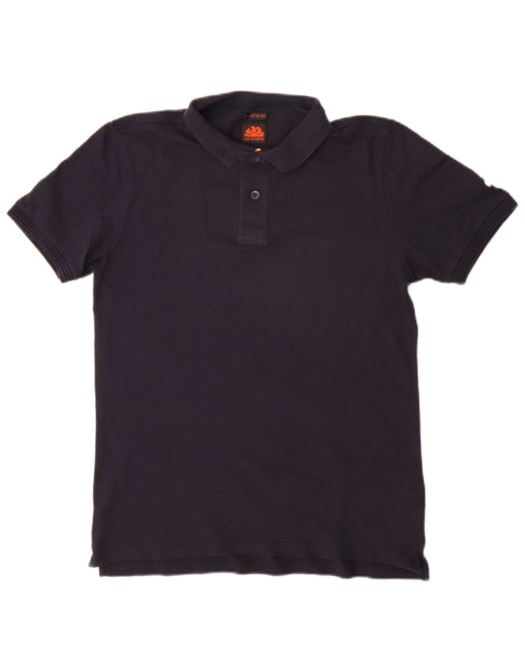 Sundek Herren-Poloshirt, mittelgroß, marineblau, Baumwolle