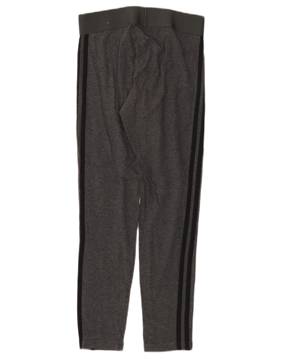ADIDAS Womens Leggings UK 8 Small  Grey Cotton