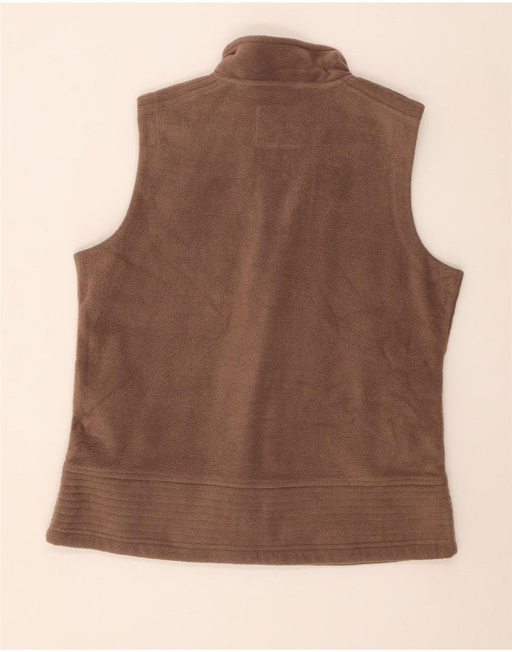 M&Co Damen Fleeceweste UK 16 Large Braun Polyester