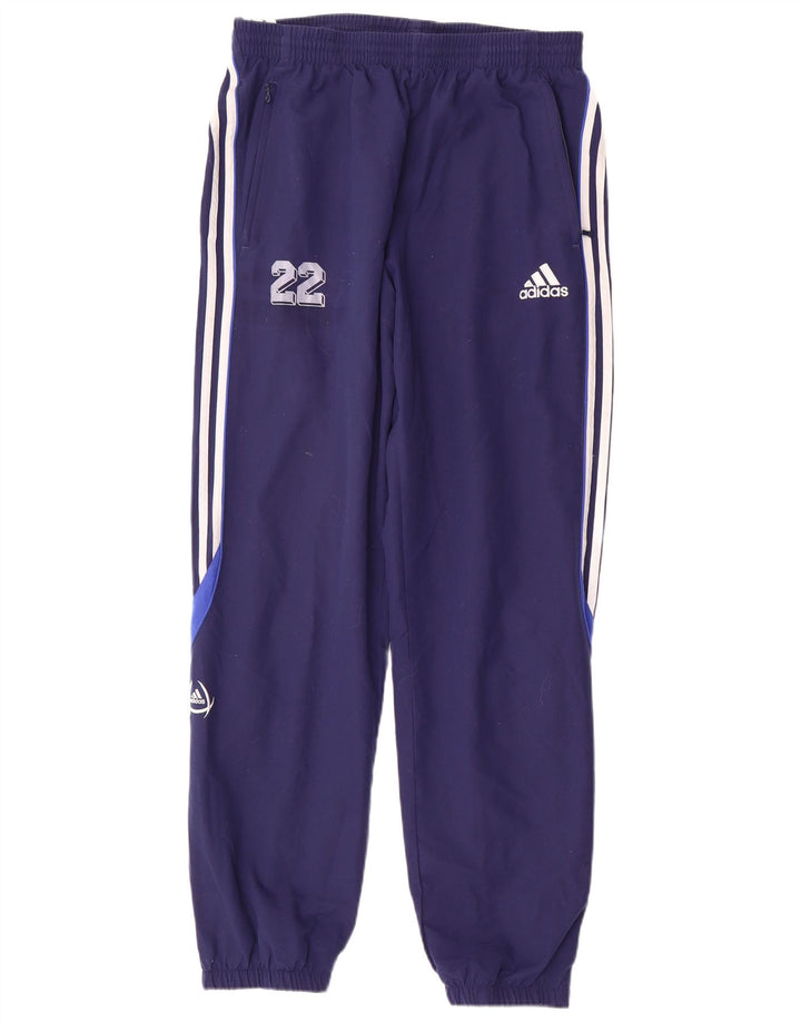 ADIDAS Herren-Trainingsanzug mit Grafik, Jogginghose, Gr. 42/44, Größe L, Marineblau