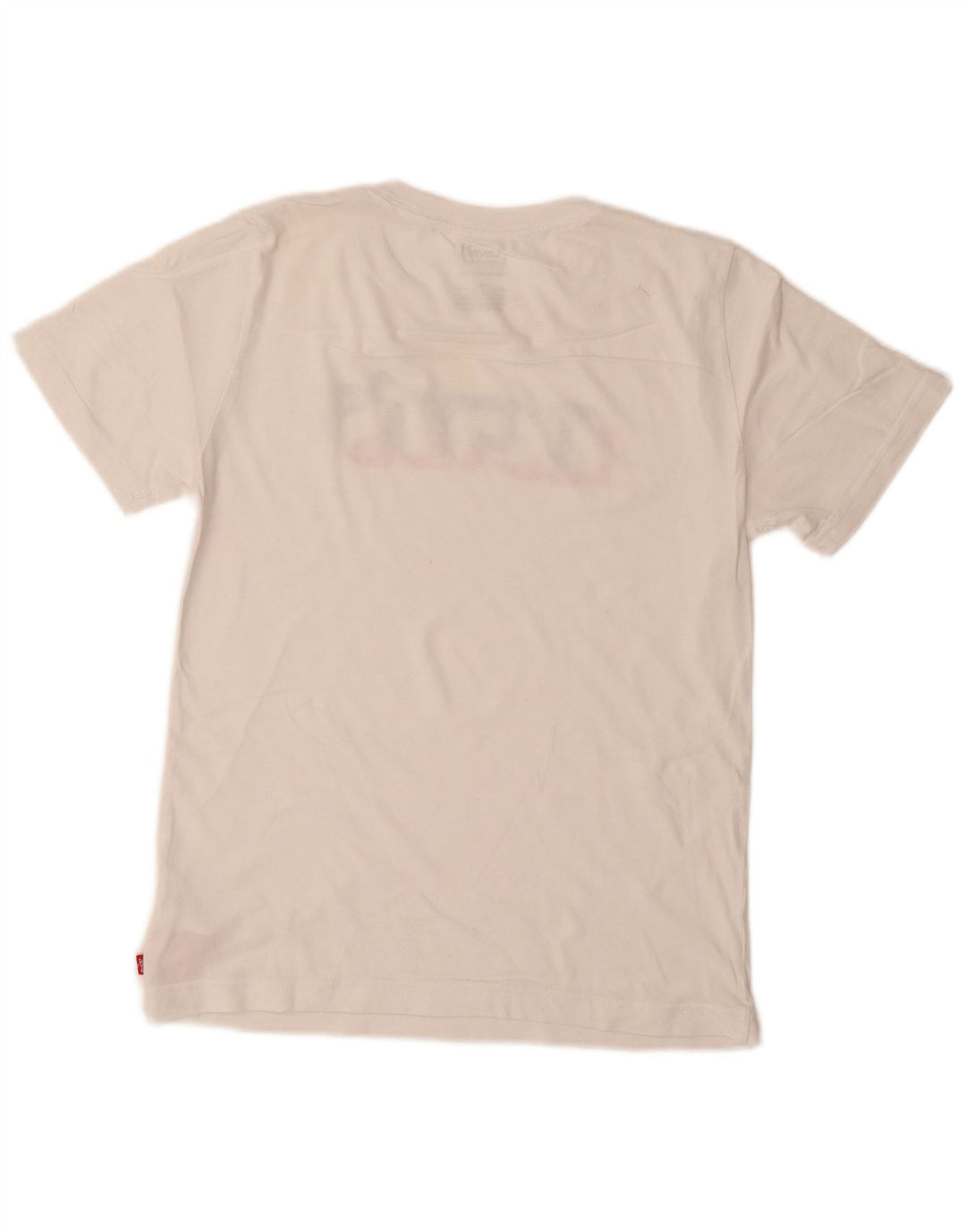 LEVI'S Jungen-T-Shirt mit Grafik, 13–14 Jahre, weiße Baumwolle