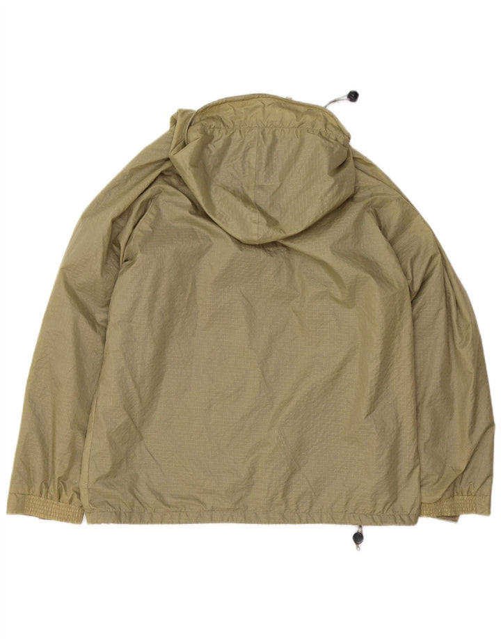 Invicta Damen Übergroße Regenjacke mit Kapuze UK 12 Medium Khaki Gingham