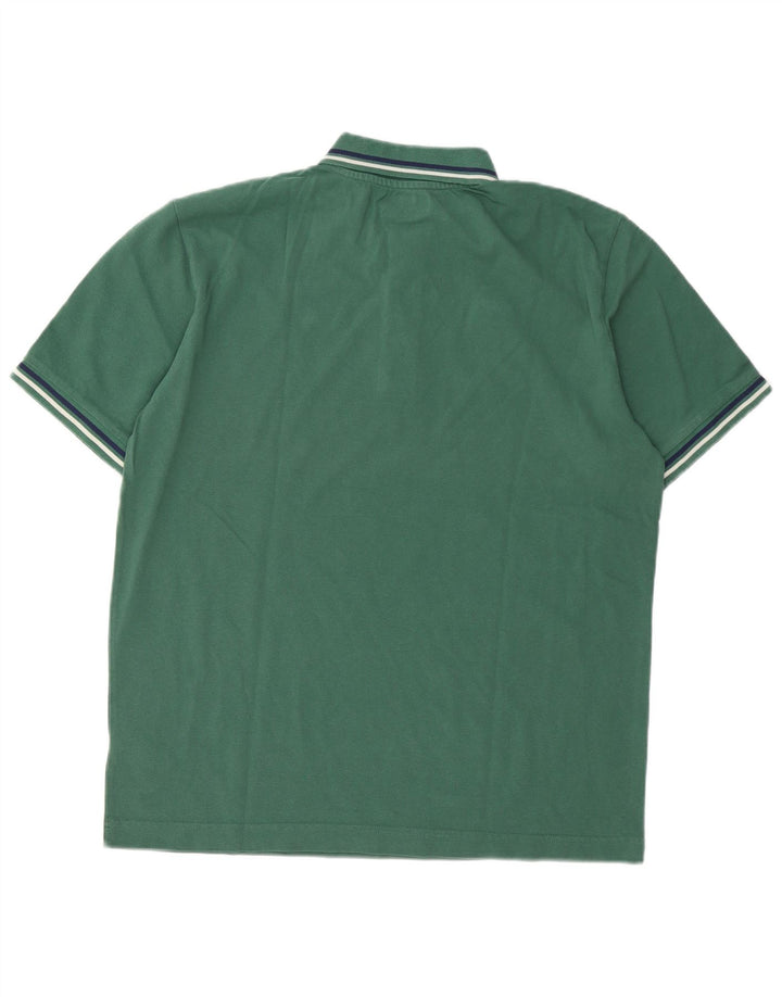 Kappa Herren Poloshirt XL Grüne Baumwolle