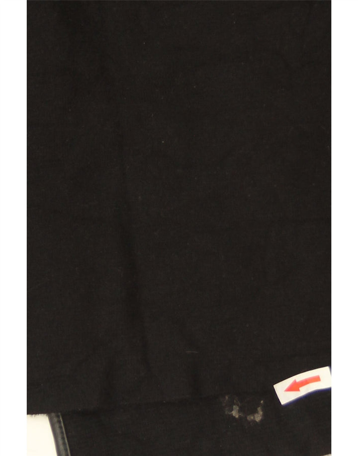 Zara Womens Open Overcoat UK 12 Mittelschwarze Viskose