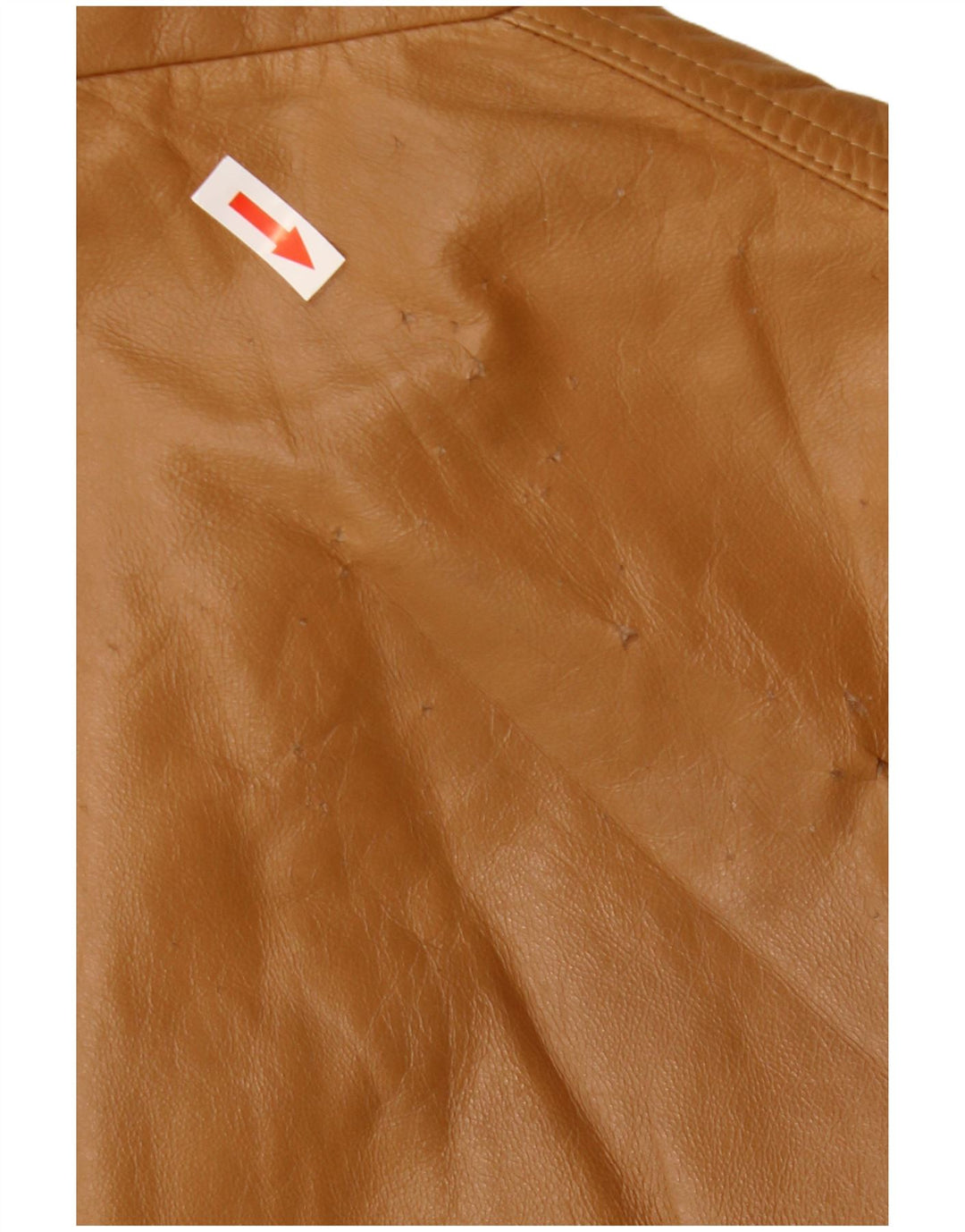 Vintage Herren Ledermantel IT 52 XL Braunes Leder