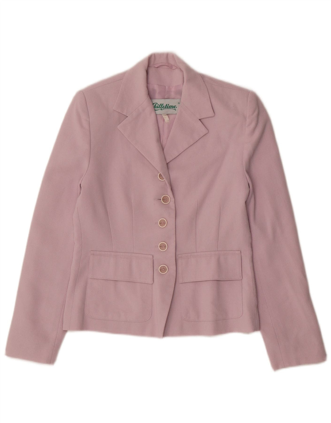 Chillytime Damen-Blazer mit 5 Knöpfen, Gr. 8, Rosa